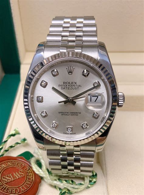 116234 rolex datejust silver rose|rolex 116234 price.